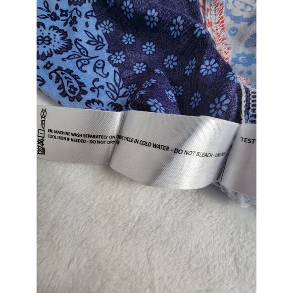 Ariat Womens Multicolor Patchwork Kimono Cover-Up One Size Lightweight New - Picture 6 of 10